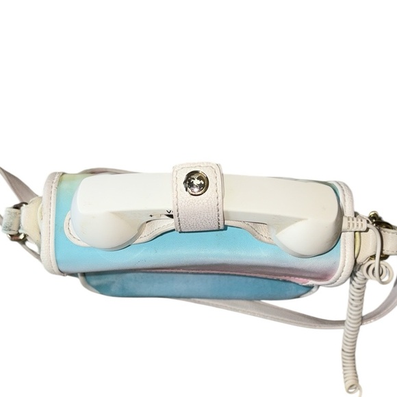 Betsey Johnson Pastel Mini Retro Phone Crossbody Shoulder Bag - Picture 11 of 16